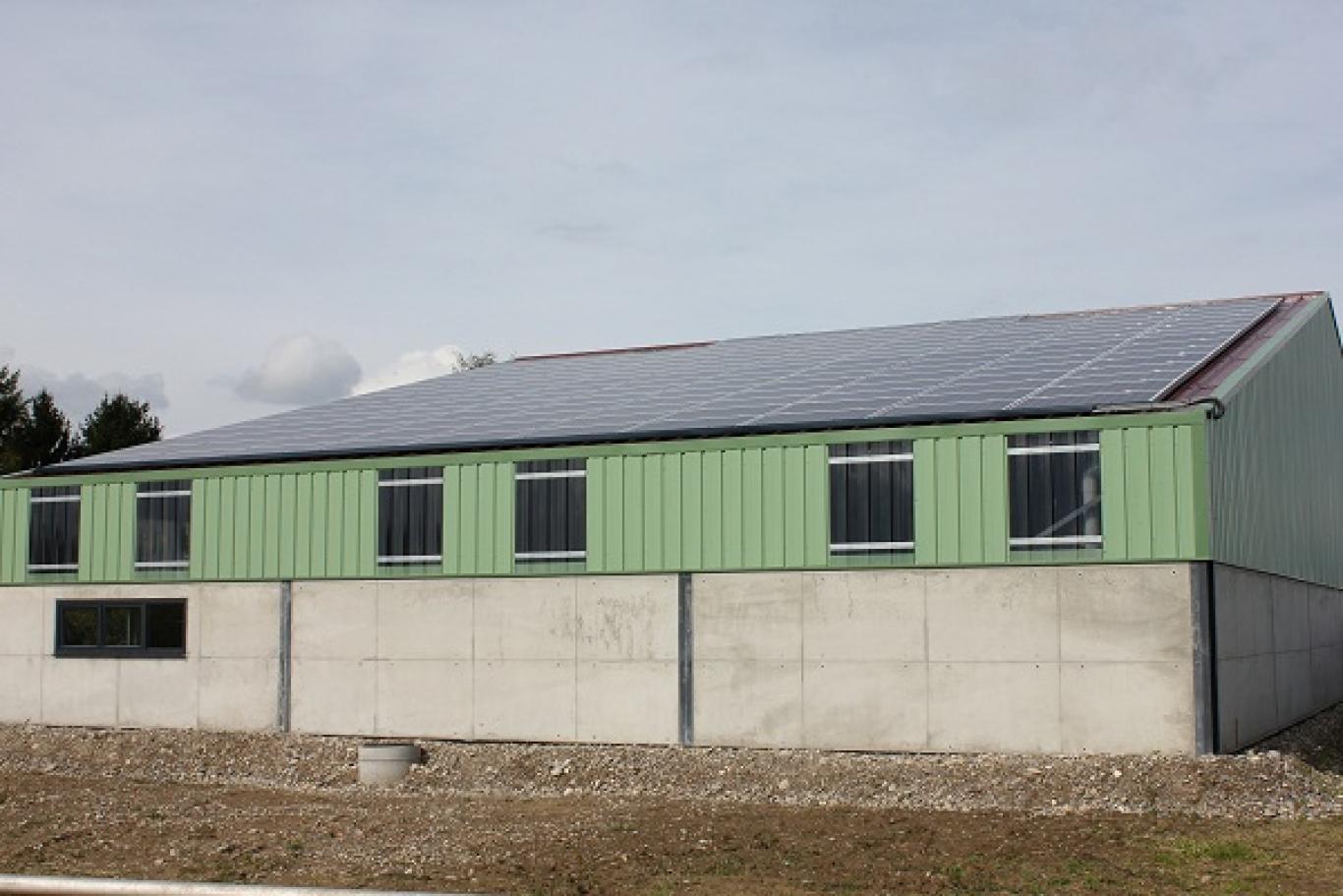 Panneaux photovoltaïques à Balgau