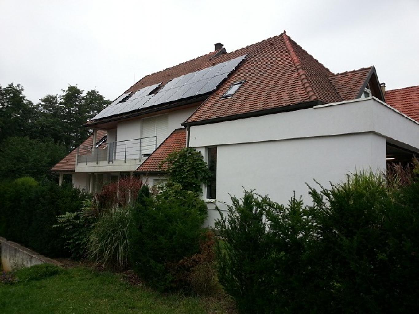 Panneaux photovoltaïques à Bernardswiller