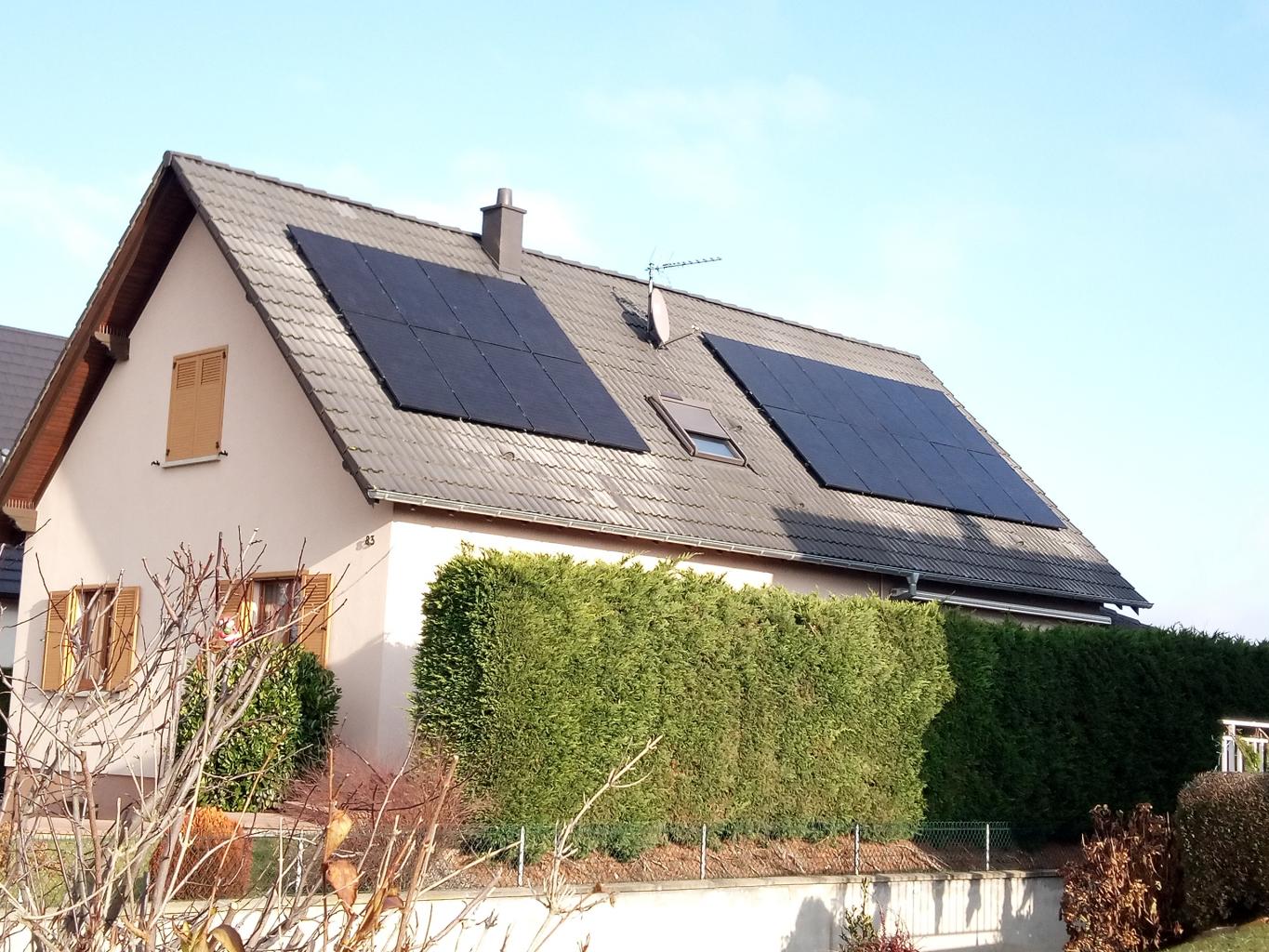 Panneaux solaires en Alsace et sur le Grand-Est